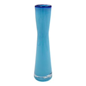 Handblown Scandinavian Cased Glass MCM Bud Vase