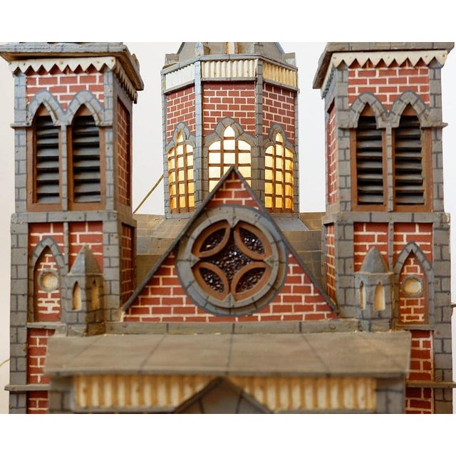Basilica of Bonsecours Scale Model, 1940s For Sale - Image 3 of 13