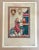 Up for sale is this gorgeous print from a vintage portfolio of reproductions of the Codex Manesse, the most famous...