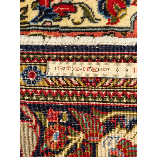 Vintage Silk Rug, 1960s For Sale - Image 13 of 14