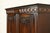 Berkey & Gay Antique English Jacobean Carved Walnut and Burl Wood Bar Cabinet, Circa 1920s For Sale - Image 10 of 16
