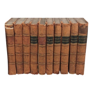 1855 John Lingard’s Illustrated History of England, Complete 10-Volume Leather Set For Sale