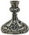 Metal Antique Fine & Beautiful Victorian Tiffany & Company Heavy Solid Cast Silverplate Candlesticks - A Pair For Sale - Image 7 of 18