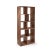 Modern Walnut Tall Narrow Bookcase For Sale - Image 10 of 12
