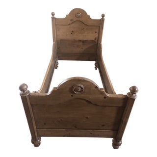 Late 18th Century Antique Scandinavian Pine Day Bed Frame For Sale