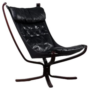 Falcon Chair attributed to Sigurd Ressell, 1970s