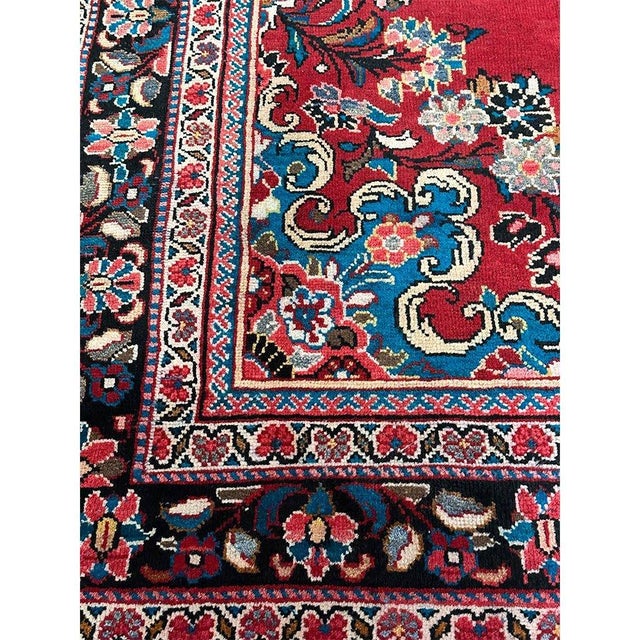 Cream 7x11 Old Persian Mahal Area Rug - 501978 For Sale - Image 8 of 10