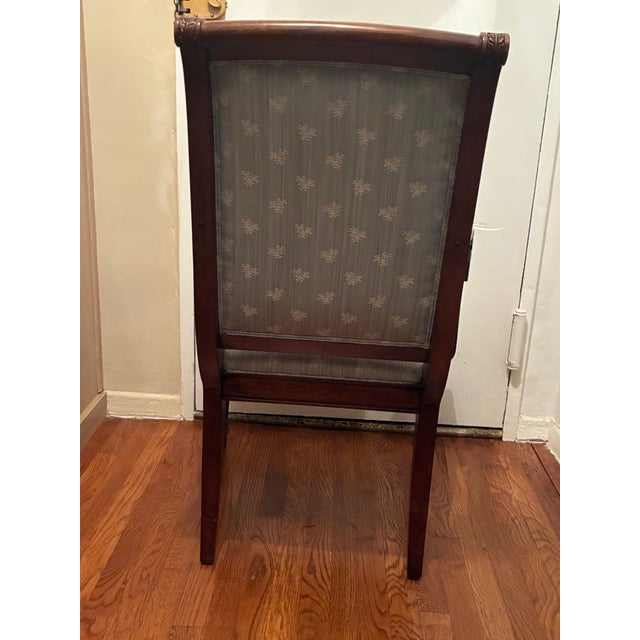 Traditional Ethan Allen Classic Dining Chairs For Sale - Image 3 of 11