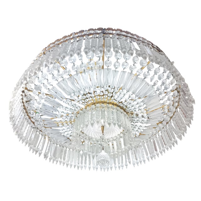 Plafon Ceiling Light from Baccarat, 1920s, in Flawless conditions. Designed 1920 to 1949 I have official proof of...