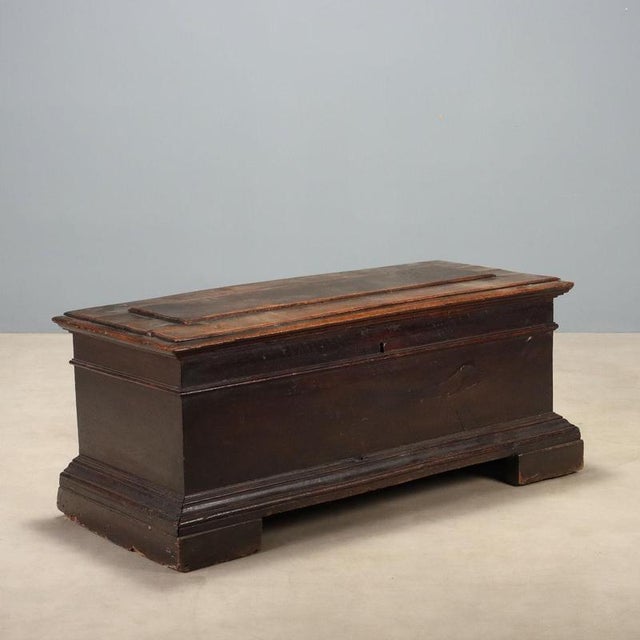 Small 18th Century Walnut Chest For Sale - Image 10 of 10