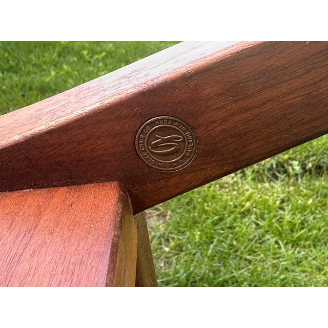 Gunlocke Mid Century Walnut Occasional Desk Chair For Sale - Image 12 of 12