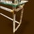 1960s 1960s Lucite & Brass “Bamboo” Console Table Attr. To Charles Hollis Jones For Sale - Image 5 of 5