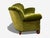 Green Swedish Modern, Sofa, Green Velvet, Elm, Sweden, 1940s For Sale - Image 8 of 11