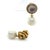 Paspaley 18ct Yellow Gold Muse Pearl, Rose Quartz & Diamond Earrings 0.64ct 15.27g, A Pair For Sale - Image 9 of 10