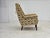 Wood Danish Highback Armchair in Brown/Beige Furniture Fabric and Teak Wood, 1970s For Sale - Image 7 of 17