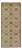 Vintage Turkish Cross-Hatch Trellis Design Oushak Rug by Keivan Woven Arts 4'2 X 9'7 For Sale