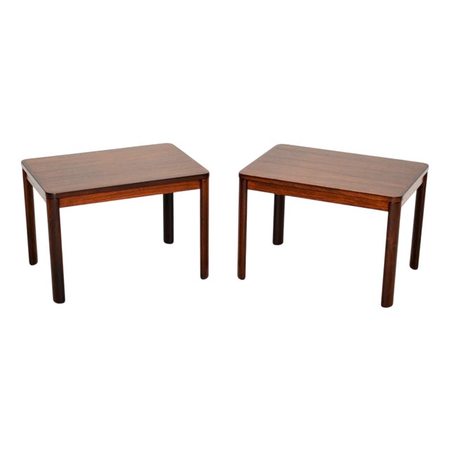 Vintage Danish Side Tables, 1960s, Set of 2 For Sale