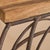 1980s French Wrought-Iron Console Table in the Manner of Andre Dubreuil For Sale - Image 4 of 12
