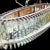 Currey & Company Currey & Company Massive Zanzibar Rectangular Mercury Glass Steel 12 Light Chandelier For Sale - Image 4 of 10