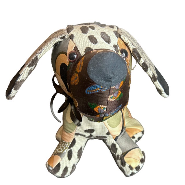 Vintage finds exclusively ours.&nbsp; Our vintage Gucci scarf animal menagerie is sustainably sourced, locally made with a...