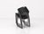 Black Postmodern Juliette Stacking Chair by Hannes Wettstein for Cerruti Baleri, Italy, 1980s For Sale - Image 8 of 11