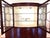 Wood Vintage Councill Flame Mahogany Lighted Breakfront China Display Cabinet For Sale - Image 7 of 16