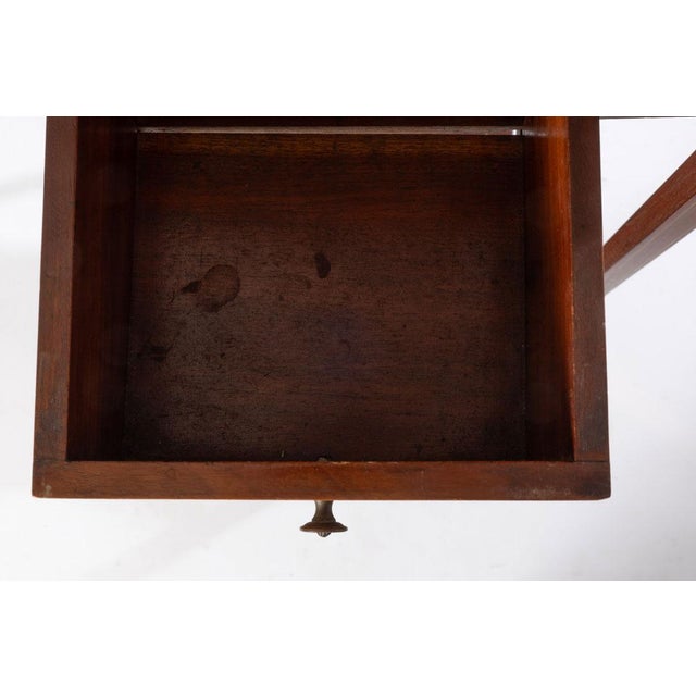 19th Century Inlaid Mahogany Shaving Stand For Sale - Image 5 of 13