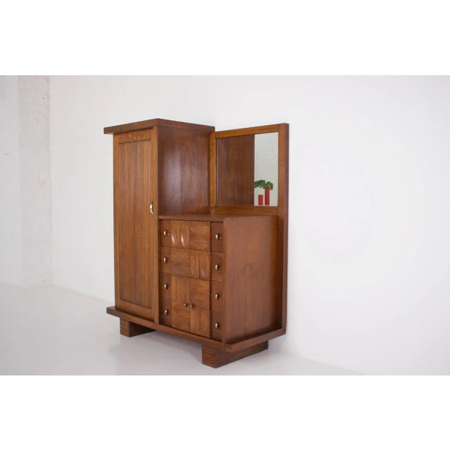 1930s Cabinet in the style of Charles Dudouyt, 1930s For Sale - Image 5 of 11