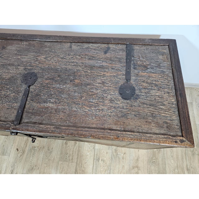 Gothic Chest, 15th Century For Sale - Image 14 of 18