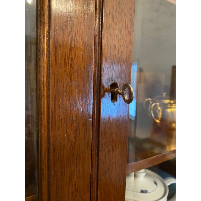 Late 19th Century English Mahogany Hanging Wall Cabinet For Sale - Image 16 of 18