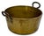 Very Large Mid 1800s Antique Heavy Brass & Hand Wrought Iron Hearth or Stove Top Cooking Pot 18 Inches Long! For Sale - Image 13 of 18