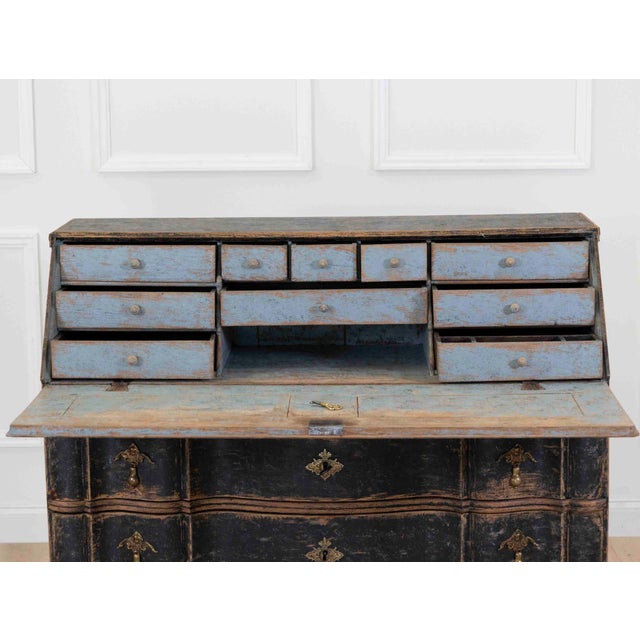 Danish Rococo Secretaire, Circa 1760 For Sale - Image 10 of 14