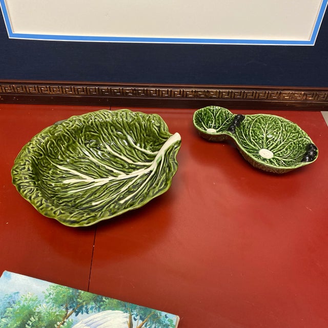 1970s Handmade Serving Dishes From Portugal - Set of 2 For Sale In Atlanta - Image 6 of 6