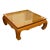 Late 20th Century Ming Style Teak Wood Coffee Table For Sale