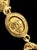70s Chanel Bracelet Seal Charm Double C CC Gold Plated Logo Coco Vintage For Sale - Image 13 of 17