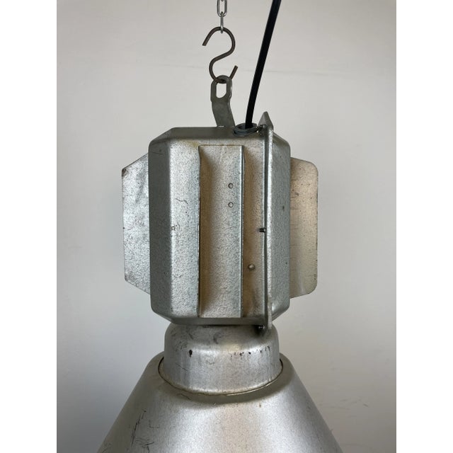 1990s Polish Industrial Factory Ceiling Lamp from Mesko, 1990s For Sale - Image 5 of 16