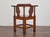 Mid 19th Century English 19th Century Oak Corner Chair With Carved Back Splats For Sale - Image 5 of 9