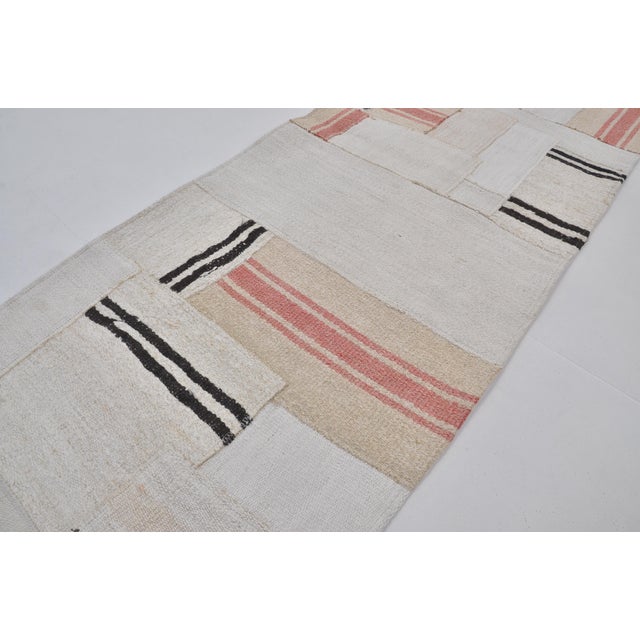 Vintage Anatolian Hemp Runner Rug For Sale - Image 10 of 10