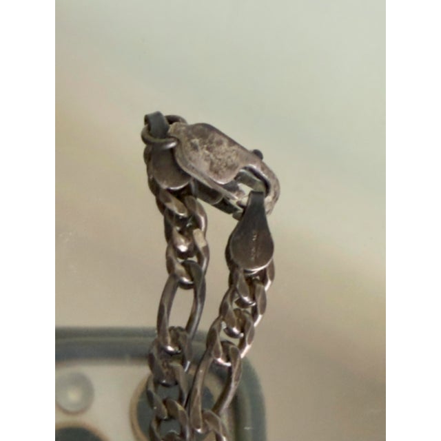 Vintage 1950s Italian 925 Sterling Silver Filigree Cameo Pendant Necklace For Sale In New York - Image 6 of 14