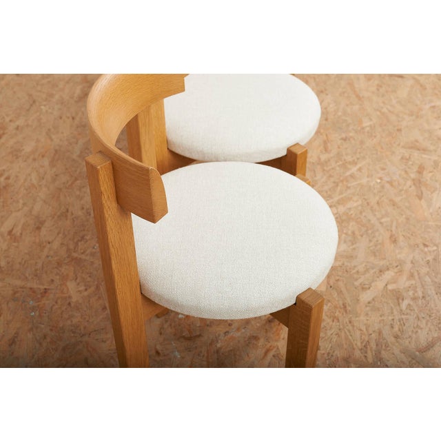 Chairs in Oak Frame, 1960, Set of 4 For Sale - Image 6 of 13