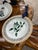 1970s Pair of Floral Hanging Decorative Plates For Sale - Image 4 of 6