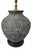 1970s Mid-Century Archaic Ceramic Verdigris Hu Style Vessel Chinoiserie Table Lamp For Sale - Image 5 of 8