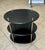 Campaign English Campaign Style Oval Wood & Brass 3-Tier Side Table For Sale - Image 3 of 18