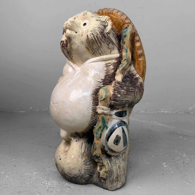 Decorative Tanuki Tanuki Statue, 1970s For Sale - Image 9 of 13