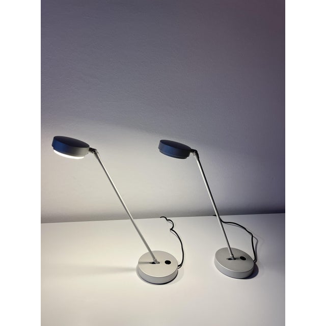 Mid-Century Modern Kaio Fluo Table Lamps by Ernesto Gismondi for Artemide, 2007, Set of 2 For Sale - Image 3 of 15