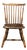 Early 19th Century American Small Fan Back Windsor Side Chair For Sale