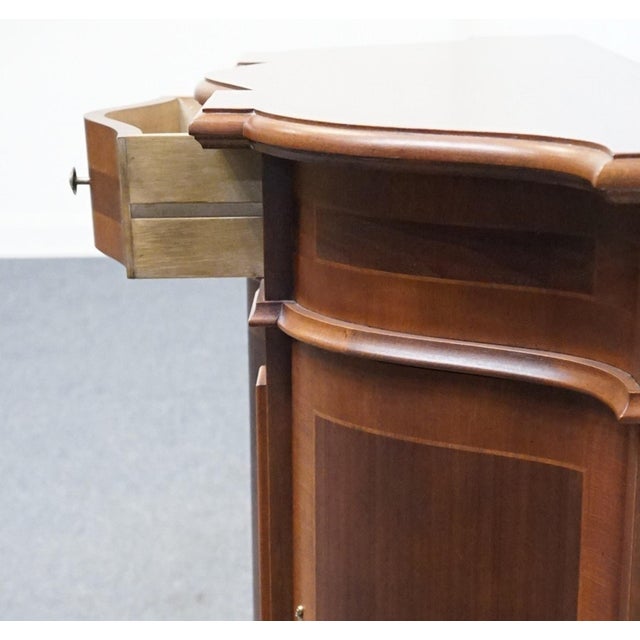 Wood Hekman Furniture Traditional Contemporary 49" Console Table / Sideboard For Sale - Image 7 of 14