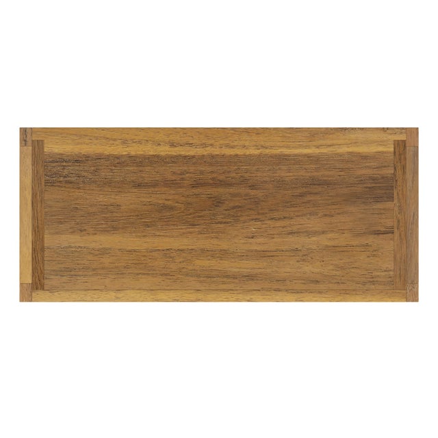 Wood Lark 32 in. W x 72 in. H Wood 4 Tier Etagere Bookcase, Natural For Sale - Image 7 of 8