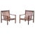 Wenge Lounge Chairs by Jørn Nilson, Denmark, 1966, Set of 2 For Sale - Image 9 of 9