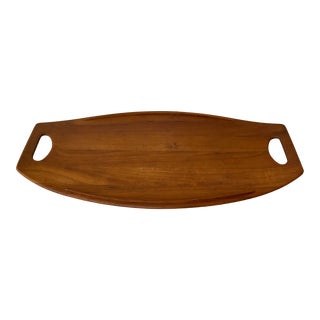 Vintage Teak Tray by Dansk For Sale